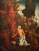 unknow artist The Penitent St Jerome in a landscape Sweden oil painting artist
